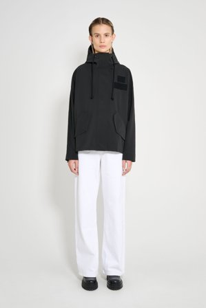 Faversham Matte Raincoat Black