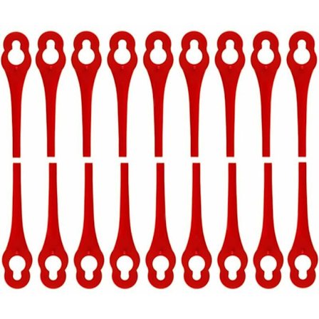 Sæt med 100 udskiftningsblade til trimmere Florabest LIDL FRTA 20 A1, FAT 18B2, FAT 18B3