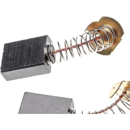 2x Motorkol 6,5 x 13,5 x 17 mm kompatibla med Makita 9609NB, 9609NG, GA7000 elverktyg