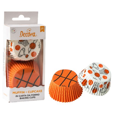 Muffinsforme Basketball 36-pak