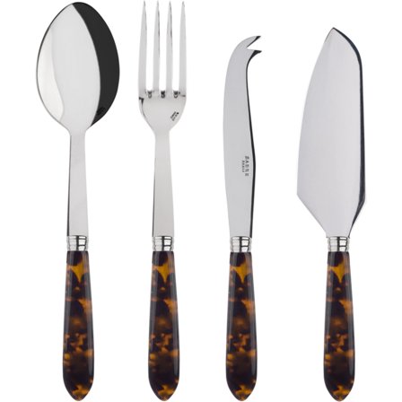 Sabre paris Tortoise serveringssæt 4 dele, faux tortoise | KitchenOne