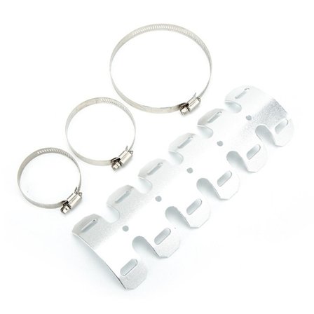 Moottoripyörän pakoputken suojus lämpökilpi HOPEA