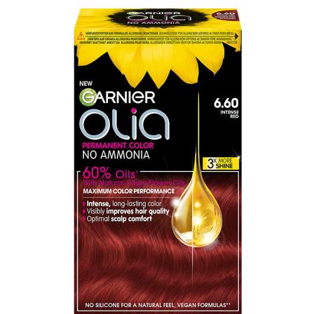 Garnier Olia 6.60 Intense Red, Hår, Hårfarve, Permanent Hårfarve