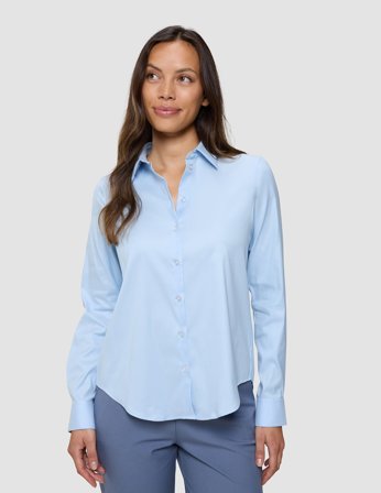 Shaping New Tomorrow - Damen - Oxford Shirt - Sky Blue - Regular Fit - Größe XS