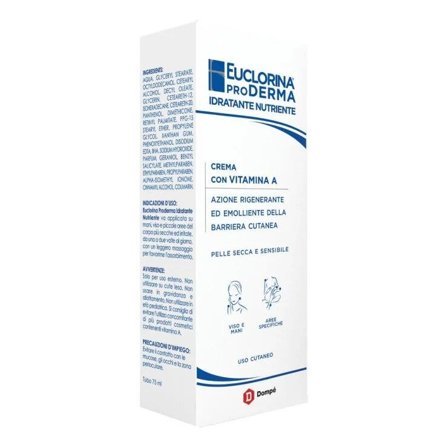 Euclorina Proderma Crema Idratante Con Vitamina A 75ml