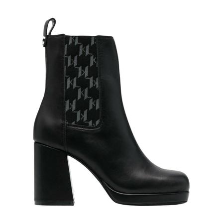 Karl Lagerfeld, Chelsea Boots Czarny, Kobieta, Rozmiar: 38 EU
