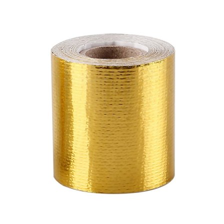 Värmeisolerande lindningstejp Avgasrör GULD guld