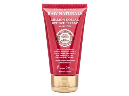 RAW Naturals Million Dollar Bronze Cream, 75 ml
