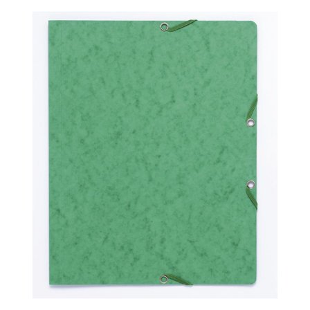 Gummibandsmapp kartong A4 grön - Lyreco - Kontorsmaterial - Mappar och plastfickor - Gummibandsmappar - Kartong