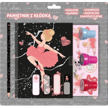 Dagbok Derform JOURNAL DE CARTES B/C DERF AKC BALLETNICA 11 DERF