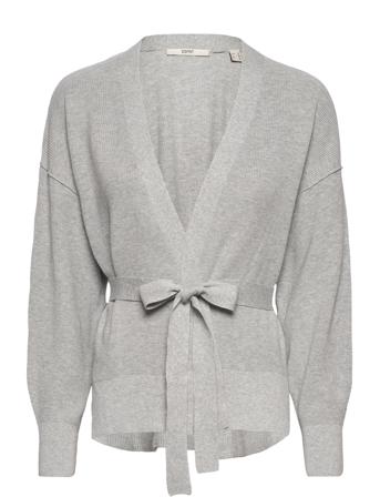 Sweaters Cardigan Strikkegenser Cardigan Grå Esprit Casual
