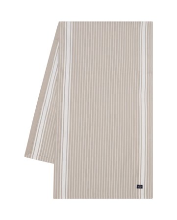 Lexington ICONS stripete oxfordløper, hvit/beige