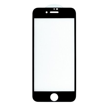 Skärmskydd iPhone 7/8/SE (2020/2022) - 3D Härdat Glas Svart