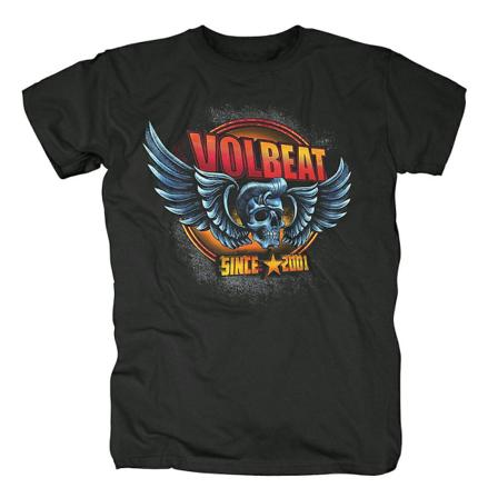 Volbeat Dimension Skullwing T-shirt L