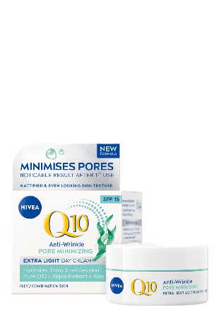 NIVEA Dagkräm Q10 Power Pore Minimising Day Cream SPF15 50 ml Dagcreme Dam ONESIZE