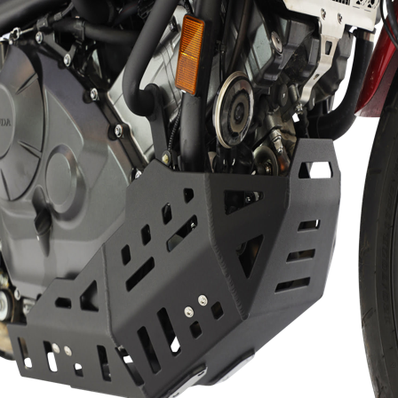 Protector de Motor Snell PRO Adventure Negro Mate - Honda NC 700 X 2012-2016