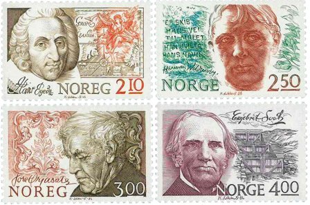 Norge - AFA 956-959 - Postfrisk