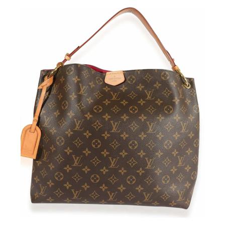 Louis Vuitton Vintage Tote Bags Brun, Dame Vintage Tasker, Størrelse: ONE Size