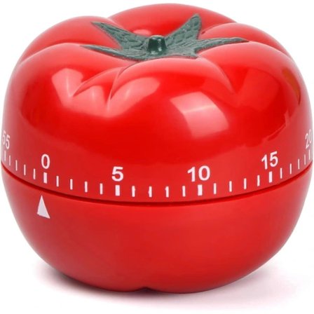 Kitchen Timer, Tomato Digital Timer, Mekanisk Kökstimer, 60 Minuters Nedräkning för Studier/Lek/Matlagning