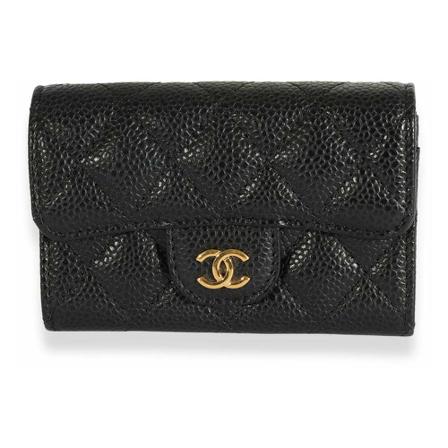 Chanel Vintage, Wallets Zwart, Dames, Maat:ONE Size