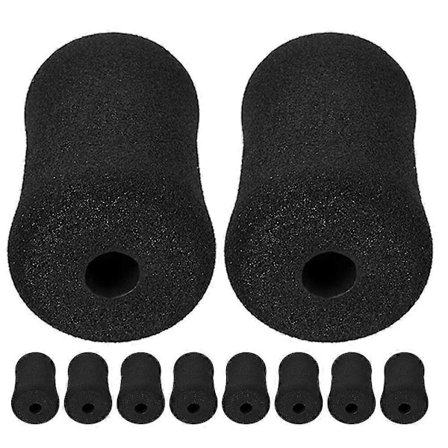 12 stk. Buffer Tube Deksel Maskinrør Ben Treningsutstyr Reservedeler Svamp Rulle