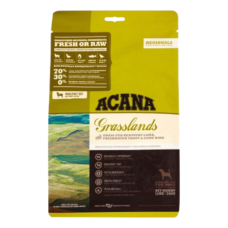 Acana - Dog Regionals Grasslands 2 kg - Hund - Hundefôr & hundemat - Tørrfôr for hund - ZOO.no