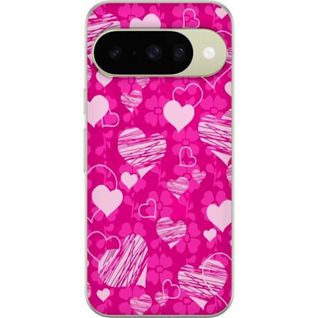 Yhteensopiva Puhelinkuori Google Google Pixel 10 PopSydänKuviointi