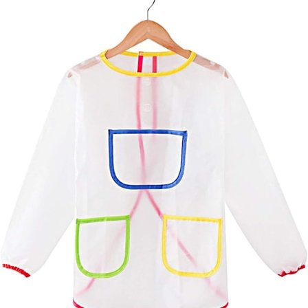 Maleri forklæde unisex maleri kittel børn vandtæt forklæde børn med ærmer KLB