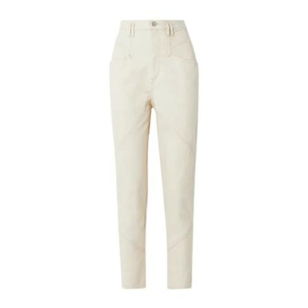 Isabel Marant Pre-owned, Pre-owned Cottonbottoms Beige, Dames, Maat:M,Katoen