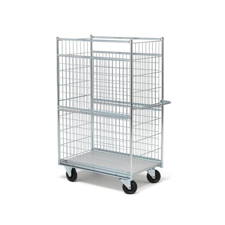 Pakkevogn 1000x600 mm H=1690 mm, 300 kg