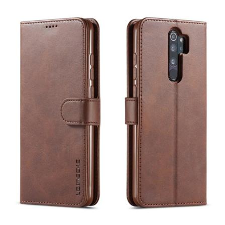 Lc.imeeke Plånboksfodral För Xiaomi Redmi Note 8 Pro - Brun Brun