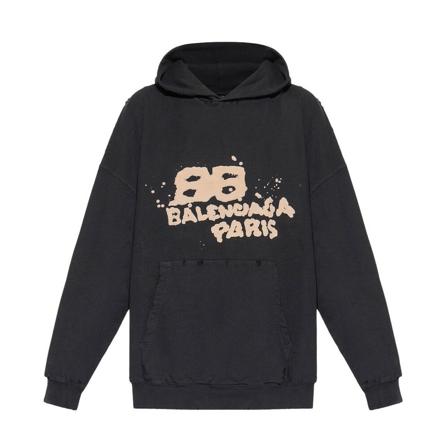 Balenciaga Sweatshirts svart, Dam, Dam, Storlek: S