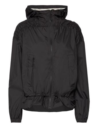 W Escape Jacket Outerwear Rainwear Rain Coats Svart Helly Hansen*Betinget Tilbud