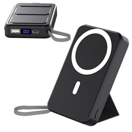 Extern batteri - CONFOZEN - TD - 10000 mAh - Snabbladdning - Portabel och lätt