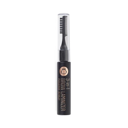 Nilens Jord 3-in-1 Brow Laminizer Dark Brown, Makeup, Øjenbryn, Øjenbrynsgel
