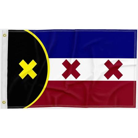 90x150cm Premium-lippu Lmanburg-lipulle kaksipuolinen printed polyesteri L'Manberg-lippu sisä-ulko-bannerin koristeluun