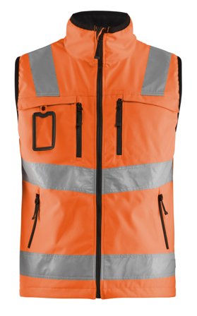 Blåkläder 304925175300XXL Softshellväst varsel, orange XXL, Kläder