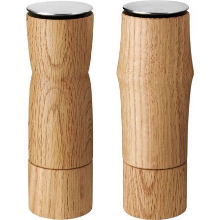 Stelton Storm salt- og pepperkvern 2 deler, eik