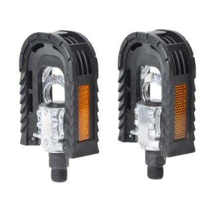 Vikbar Pedal, 1 Par Dubbla Vikbara Cykelpedaler för Landsvägscykel