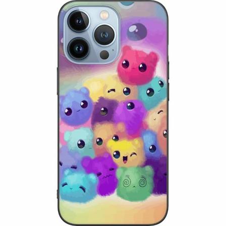 Apple Iphone 14 Pro Svart Skal Unicorn Enhörning