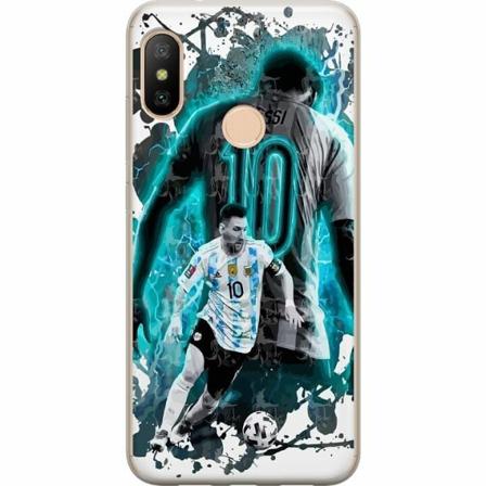 Xiaomi Redmi 6 Pro Genomskinligt Skal Messi