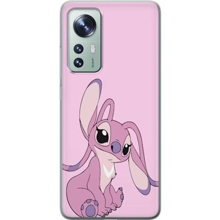 Xiaomi 12 Gjennomsiktig deksel Stitch rosa