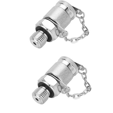 2 ST Hydraulisk kopplingsadapter 2 ST