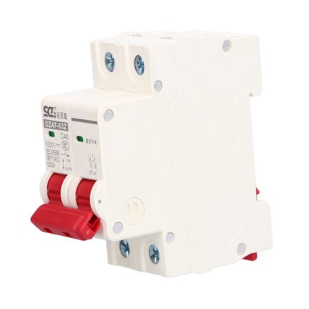 DC-pienoiskatkaisija 2P aurinkosähköjärjestelmän erotin DIN-kiskoon asennettava 1000V 40A DZ47‐63Z C40