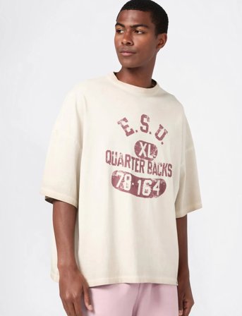 Champion Ss Tee - Beige - S