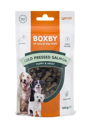Akudim Boxby Laks Kornfri Godbit - 100g