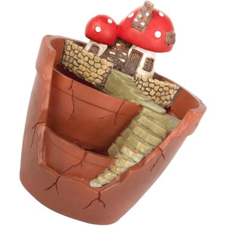 Mikromaisema Kukkien Ruukut Sky Garden Istutusastia Hartsi Keiju Ruukut Kasvit Ruukku Patsas Istutusastia Keiju Hartsi Istutusastia Sky Garden Bonsai 