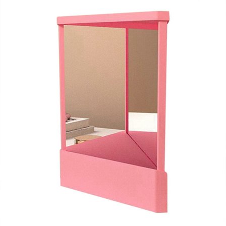 Ikke-reverserende speil med ekte bilderefleksjon og stabil base, gave til kvinner