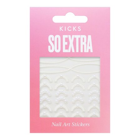 KICKS Beauty Nail Stickers, Makeup, Nail Art, Nail Art Sæt