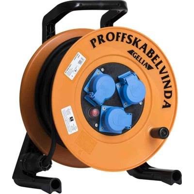 Gelia 4000266251 Kabeltrommel, Stikkontakter & kabler